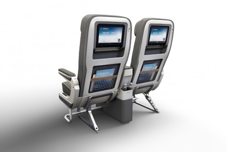 Lufthansa Premium Economy Double Seat rear view
