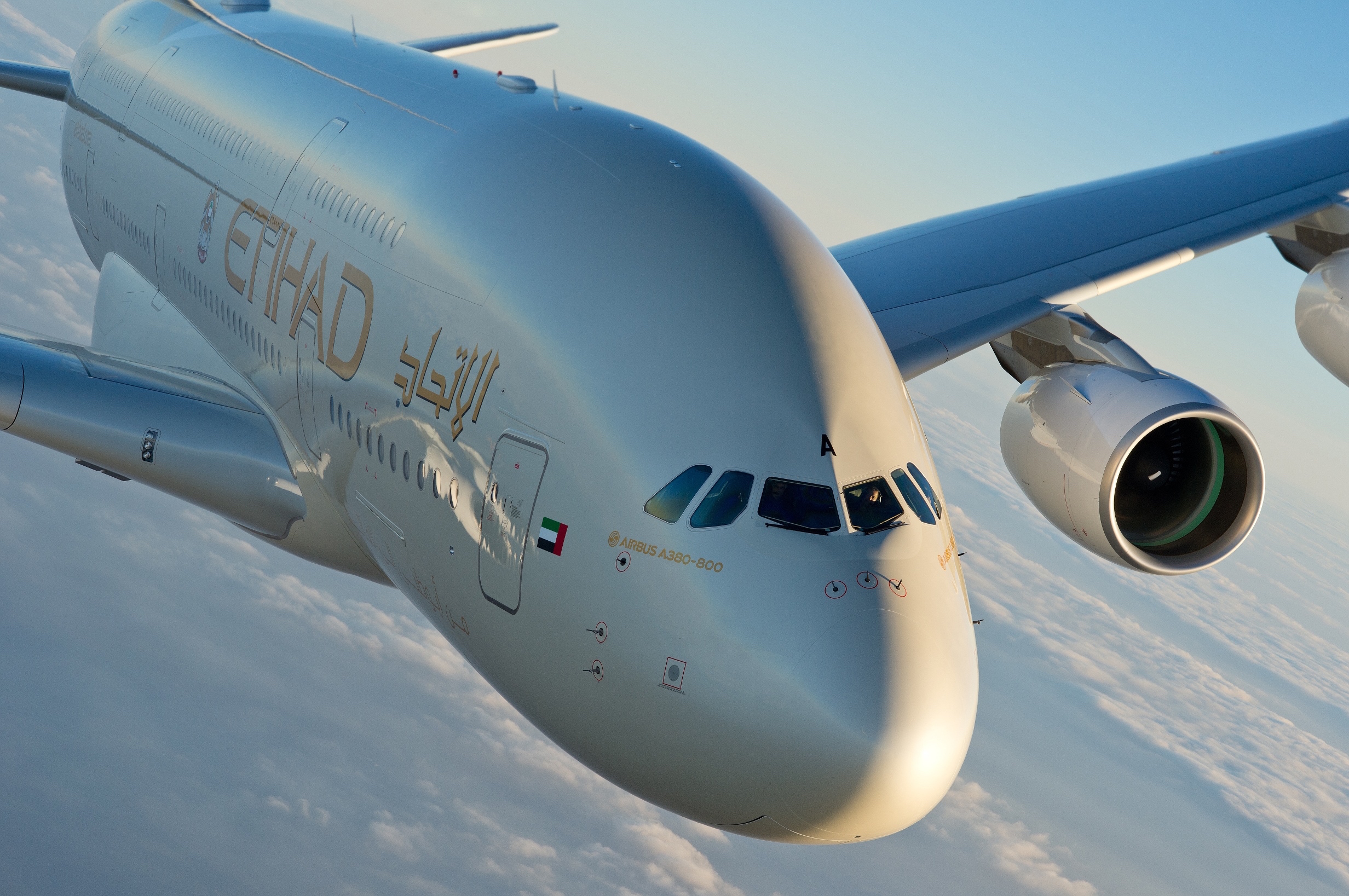 Etihad Airways A380 set to fly to Paris