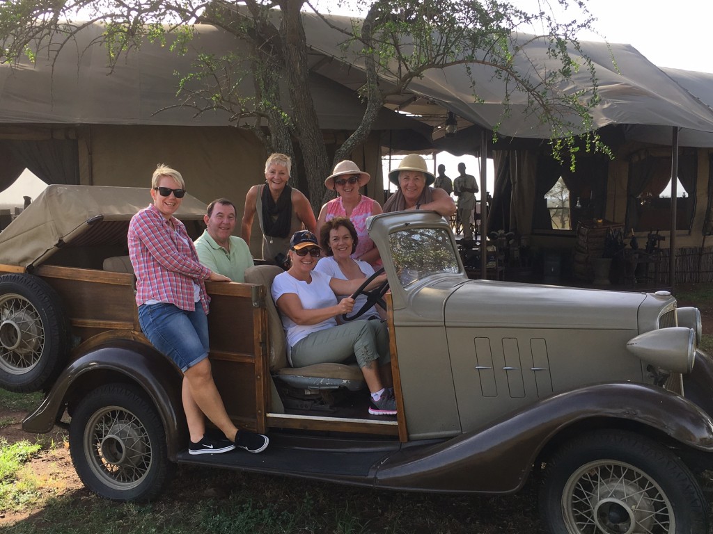Back row (L-R): Tullie Seneca (Travel and Cruise Ceduna), Brian Bennett (Travel and Cruise Professionals), Viv Craig (Viv’s Travel Bug), Kathy Granger (Burnie Travelcentre) and Jane Hammacott (Cairns Travel Professionals). Front row (L-R): Susie Potter (The Africa Safari Co) and Anni Baillieu (Moss Vale Cruise & Travel).