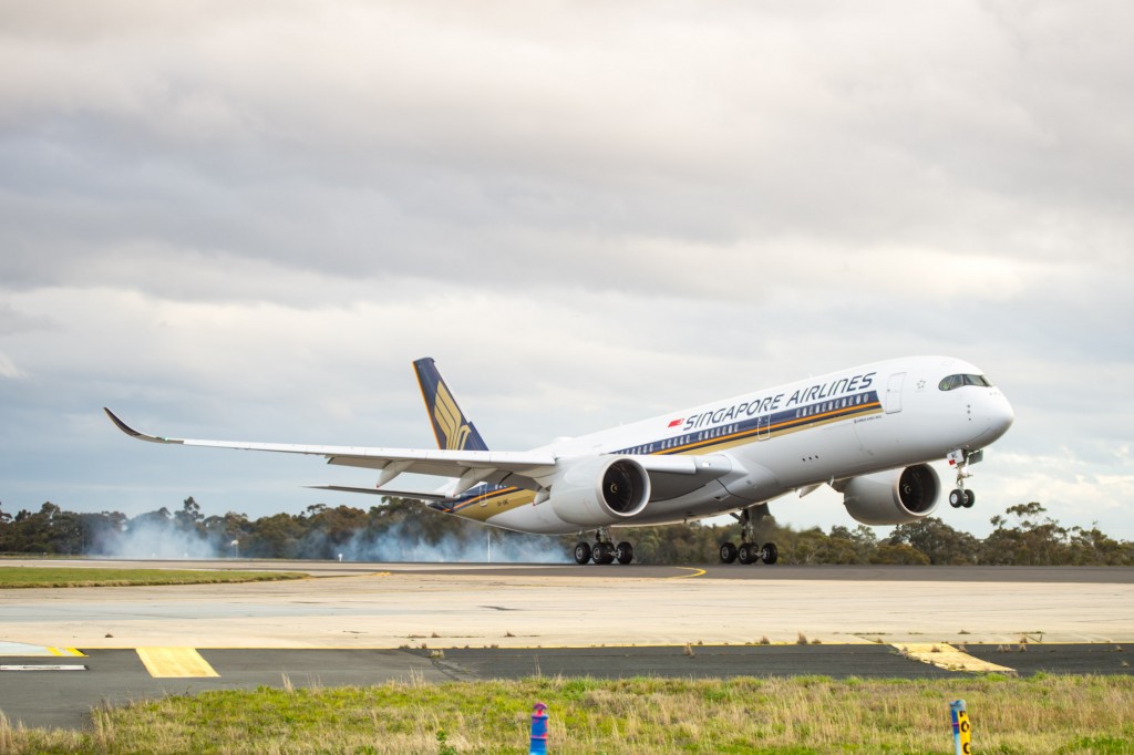 Brisbane Airport welcomes Singapore Airlines’ A350 Trifecta