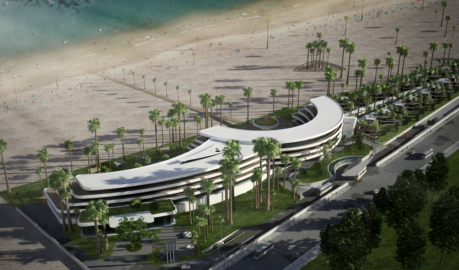 AVANI Gammarth Tunis Resort & Spa exterior rendering