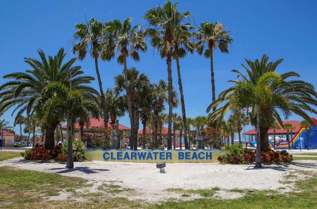 Clearwater Beach Welcome Sign