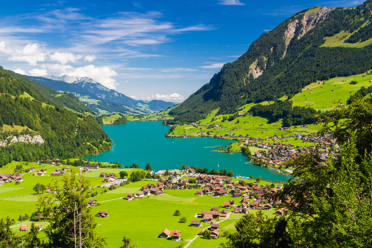 Switzerland_Interlaken_Lake Lungern Valley from Brunig Pass_shutterstock_253310941sml
