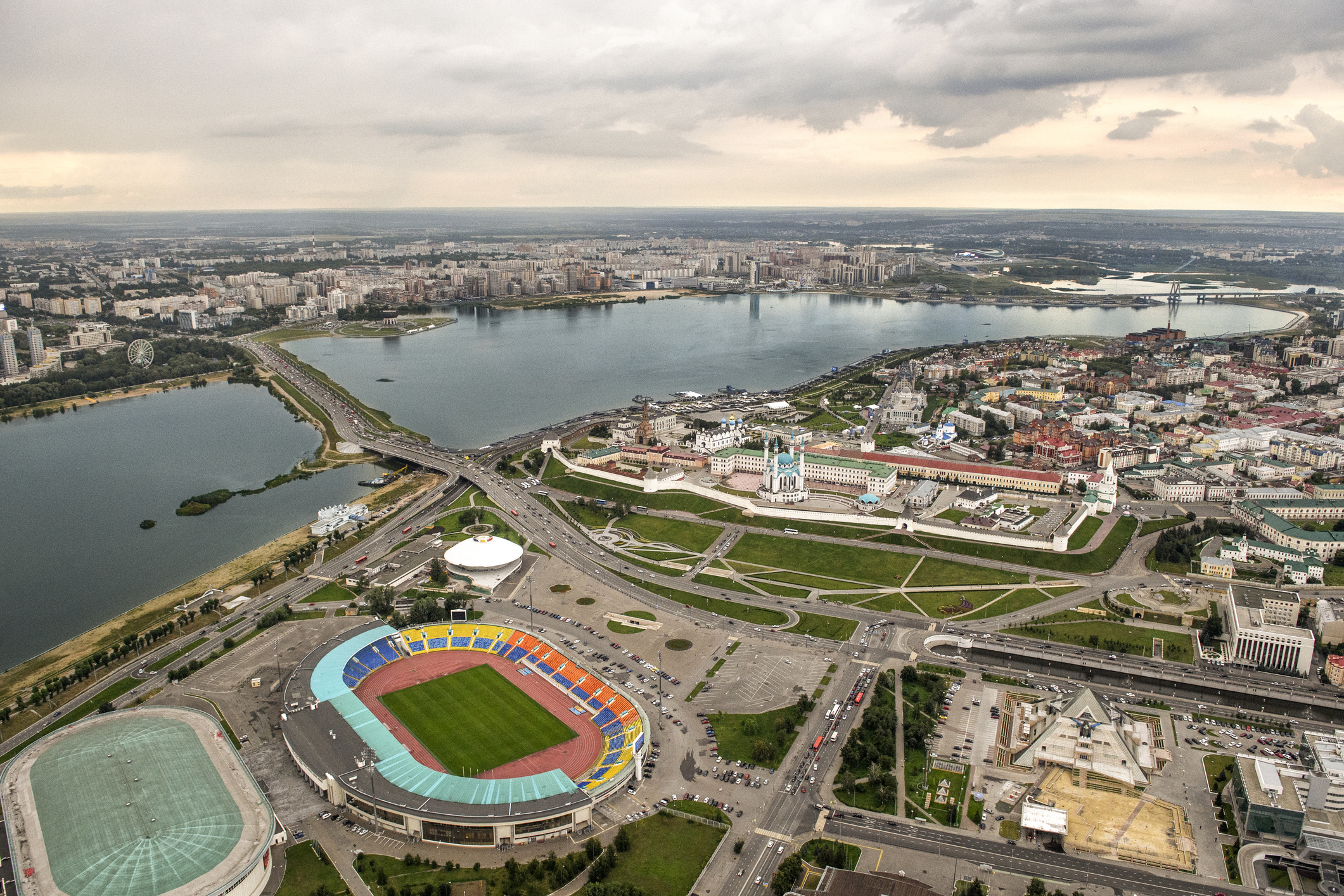 Kazan from the air