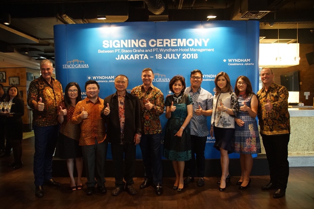 Signing Ceremony, Wyndham Casablanca Jakarta