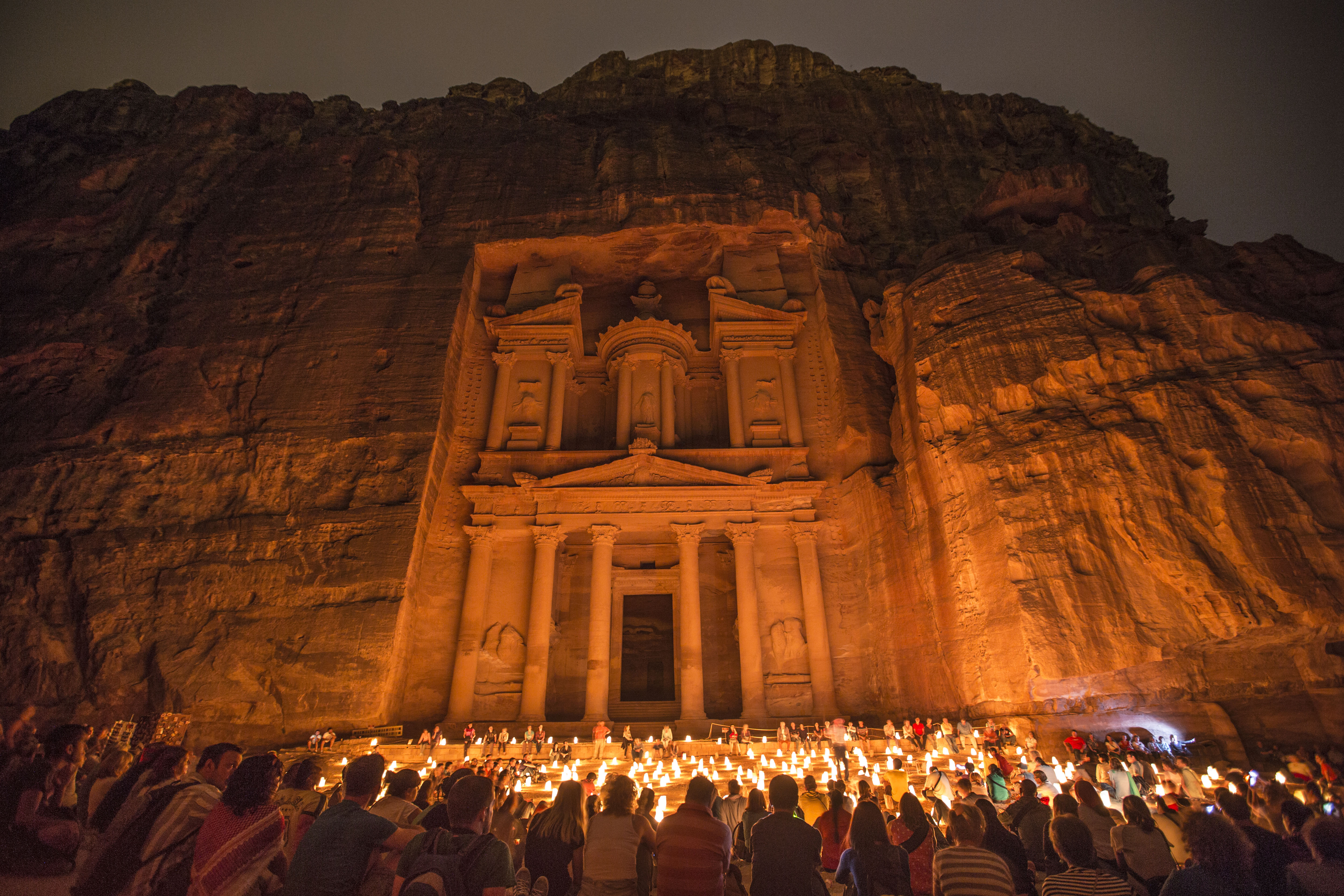 Jordan Petra Treasury by Night Candle Ceremony Oana Dragan 2014 - 0W3A8427 Lg RGB