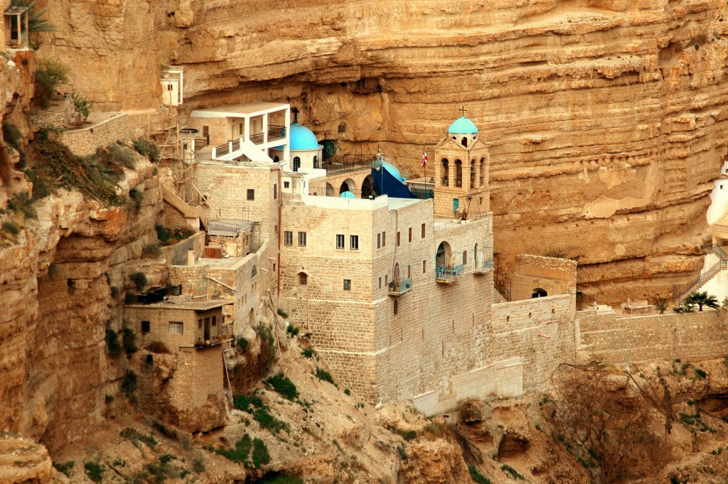 saint george's monastery, wadi kel jericho, israel