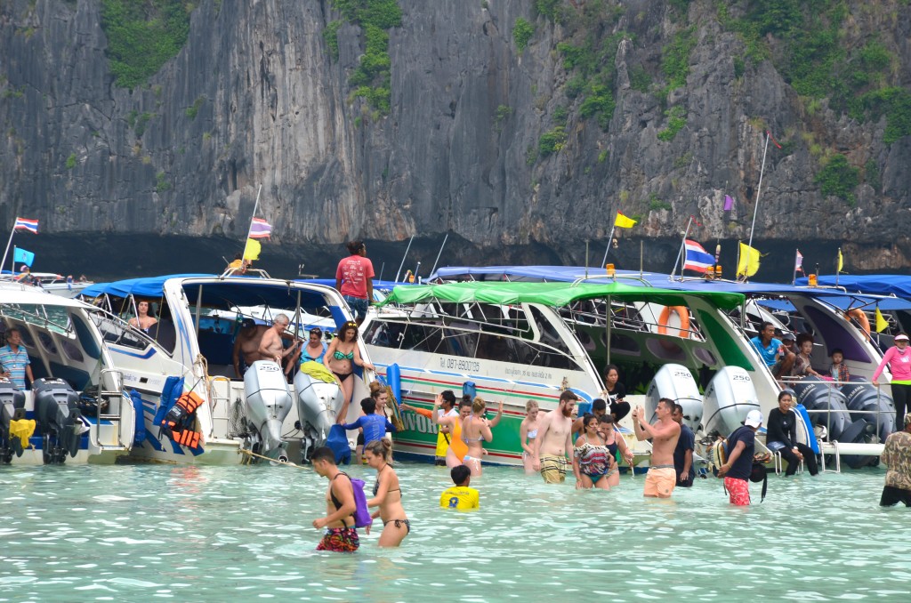 Maya Bay has been closed since June last year as part of a rejuvenation project for its decimated corals.