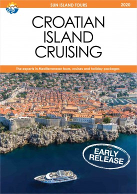 2020 Croatia Cruise Brochure Cover