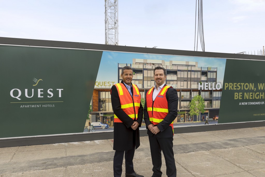 Pellicano managing director, Nando Pellicano and Quest Apartment Hotels general manager – growth