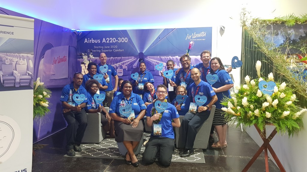Vanuatu Tourism Office team at Tok Tok 2019