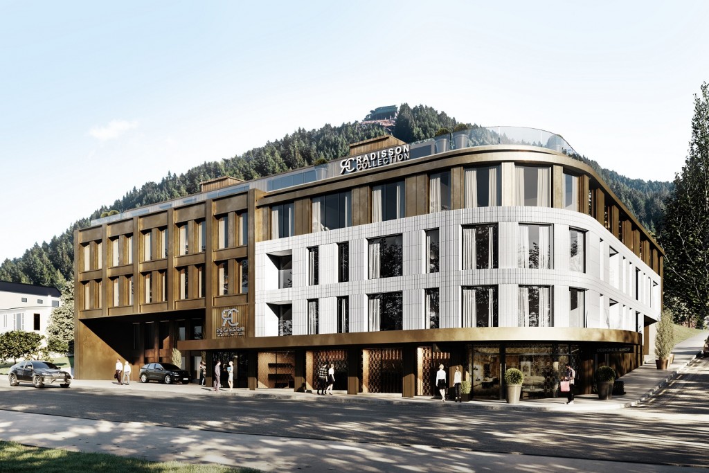 Radisson Collection Hotel Queenstown - Rendering of hotel exterior(2)
