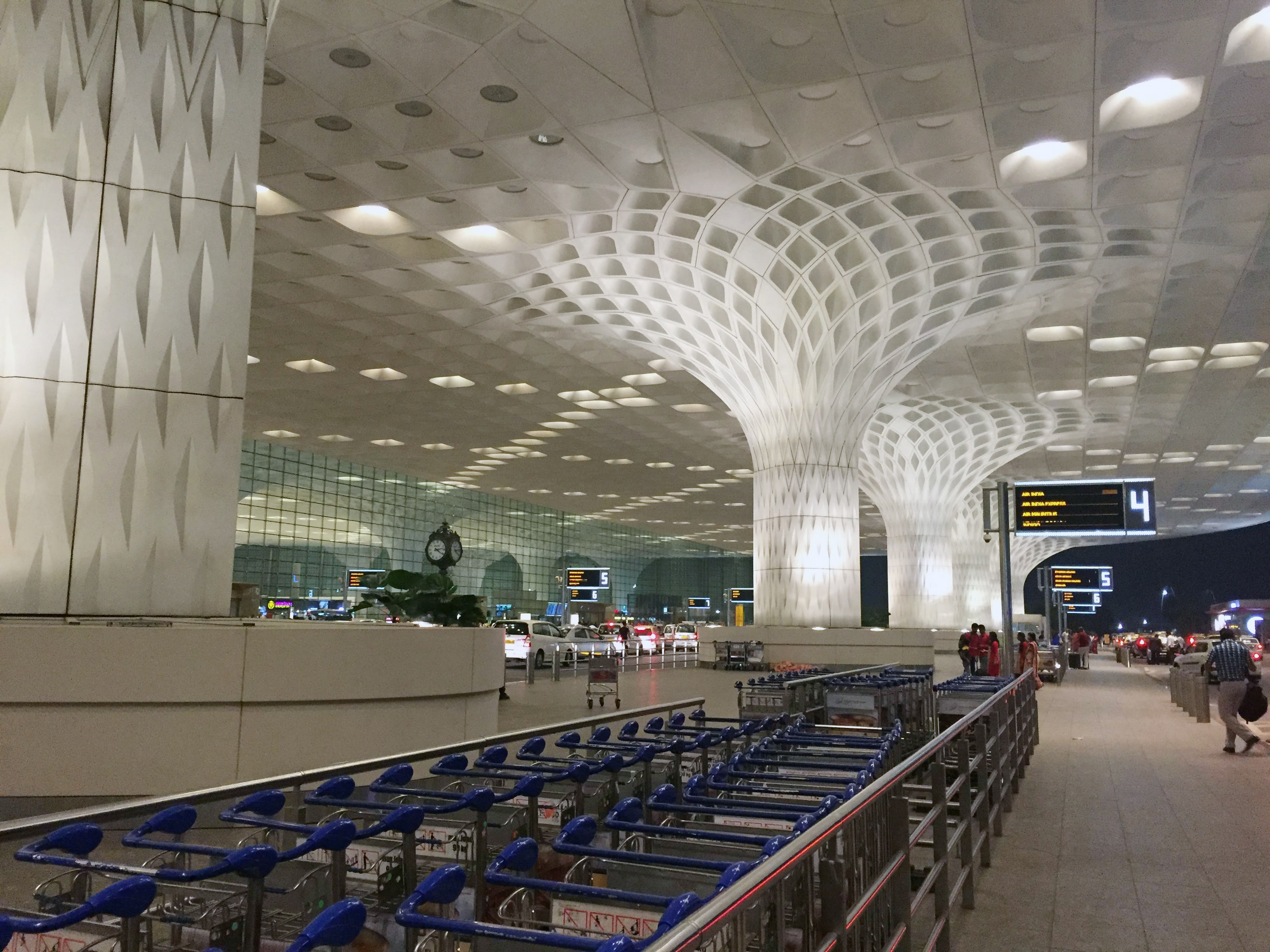 Chhatrapati Shivaji International Airport in Mumbai, India