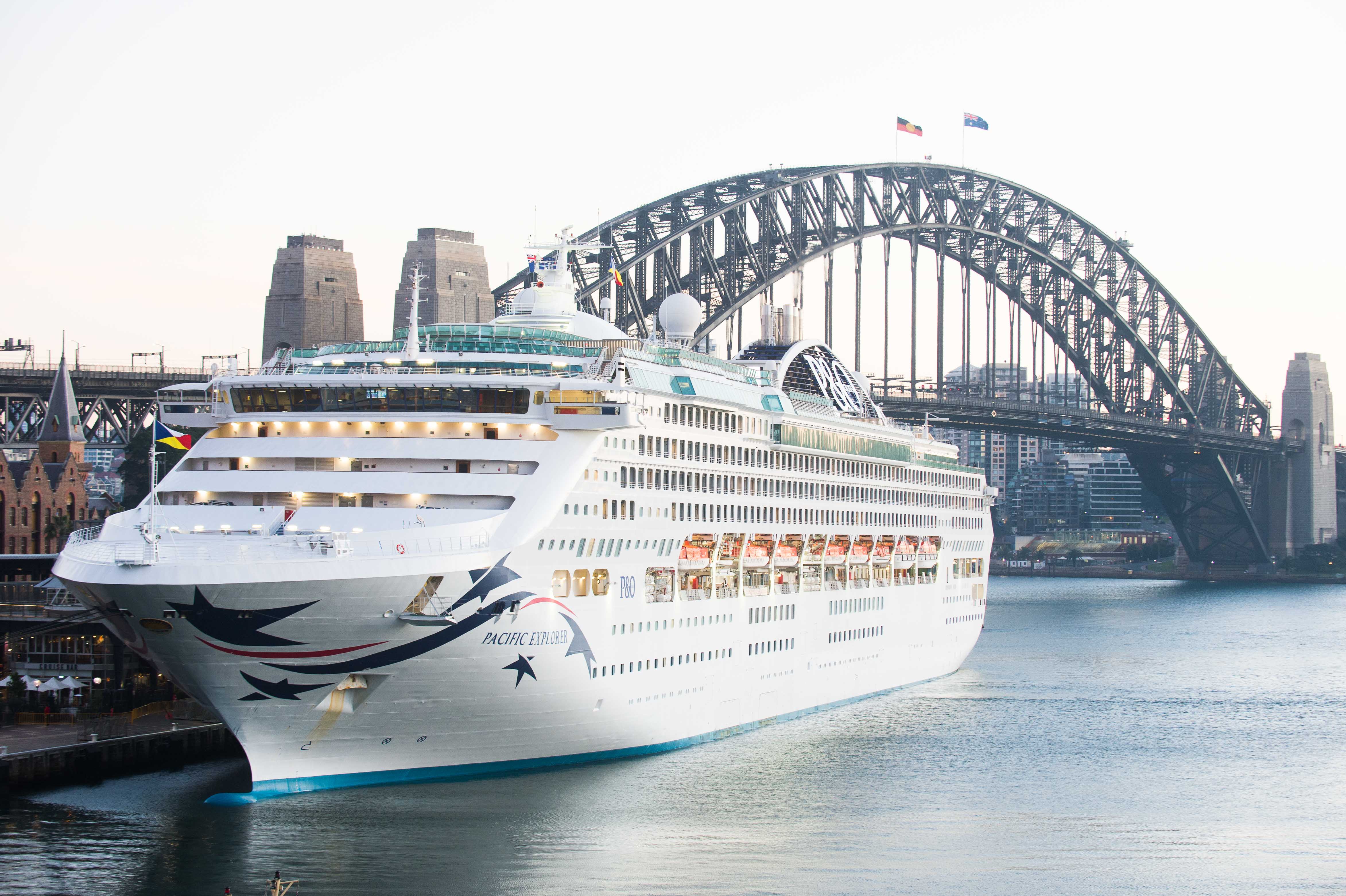 pacific cruises from australia