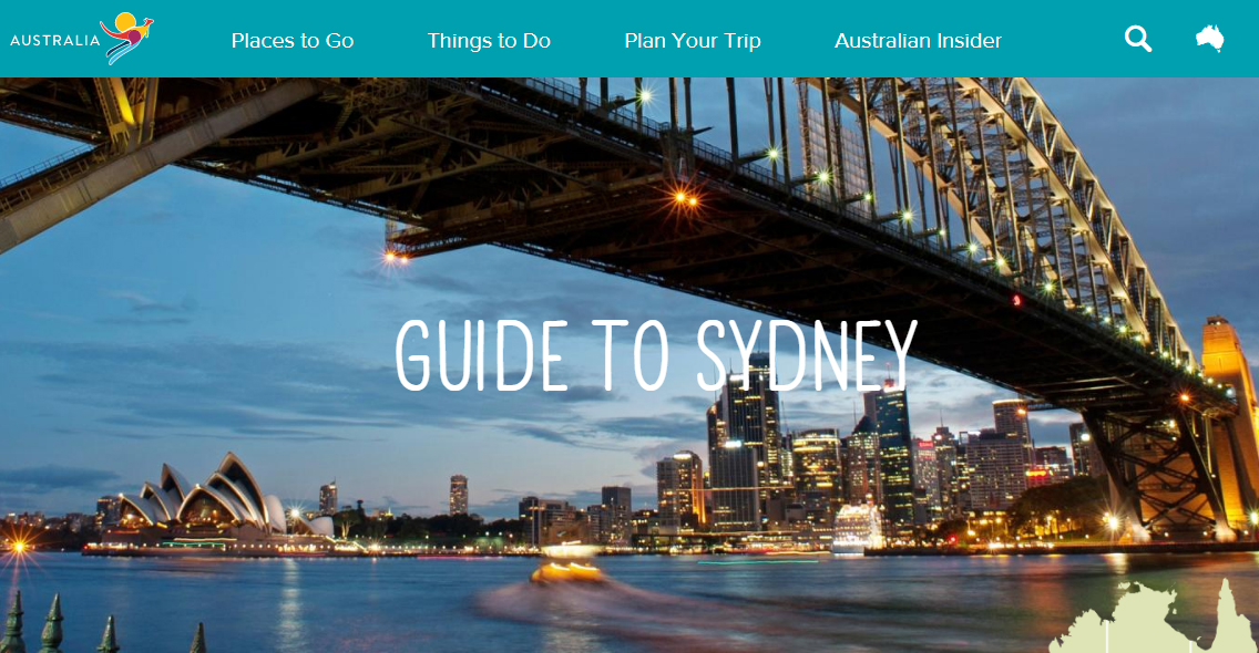 tourism websites australia