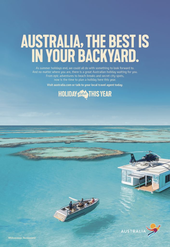 tourism advertising campaign