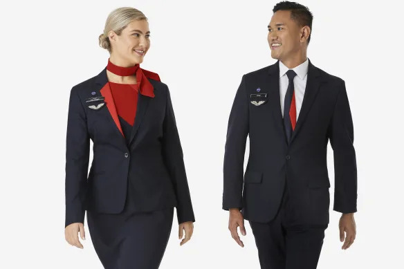 qantas staff travel attire